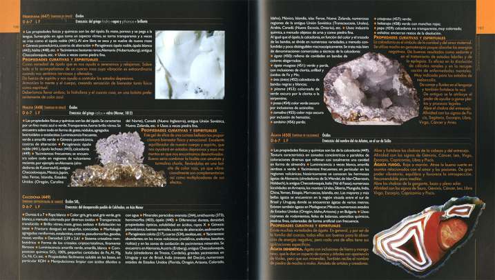 Los minerales y las piedras...