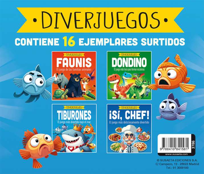 Estuche con 16 ejemplares...