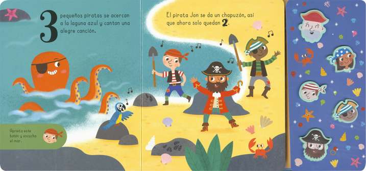 5 pequeños piratas