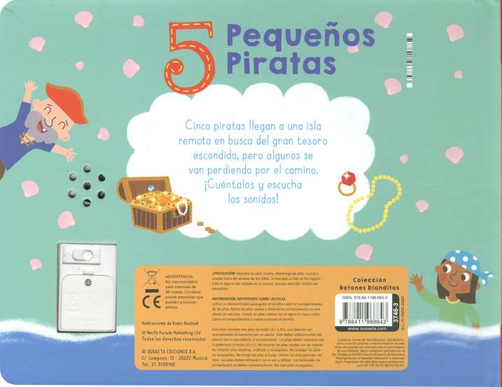 5 pequeños piratas