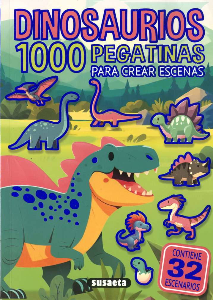 Dinosaurios. 1000 pegatinas...