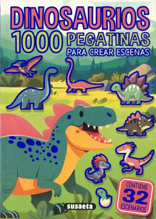 Dinosaurios. 1000 pegatinas...