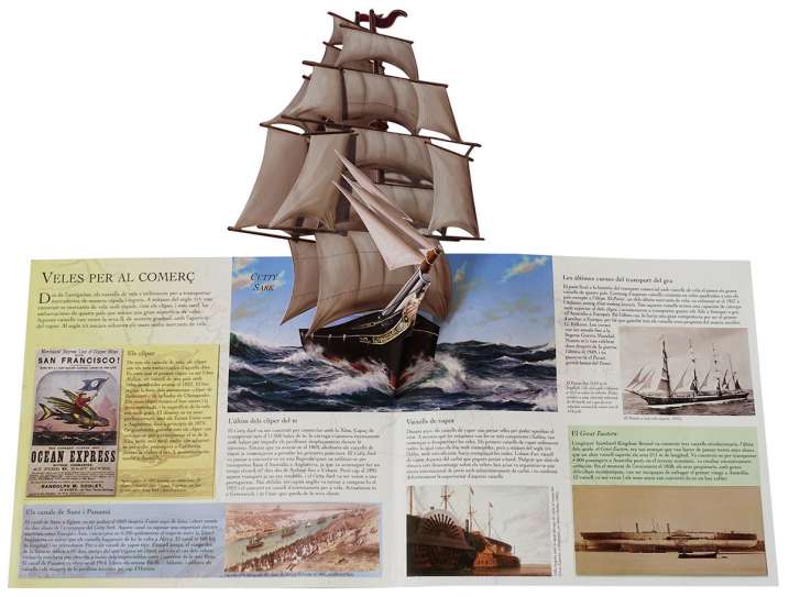 Llibre desplegable de vaixells