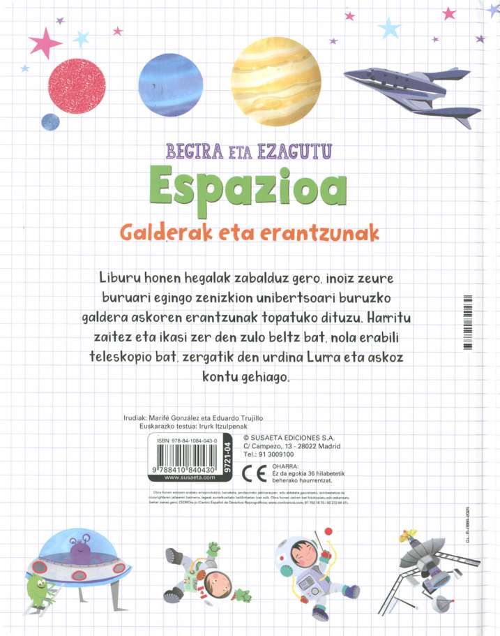 Espazioa galderak eta...