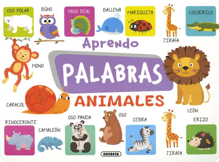Aprendo palabras. Animales