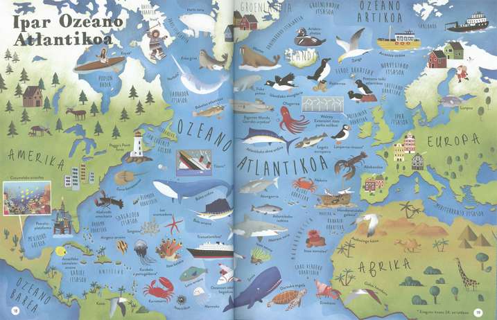 MUNDUKO OZEANO ETA ITSASOEN...