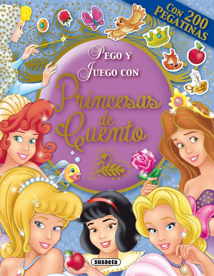 Pego y juego con princesas...