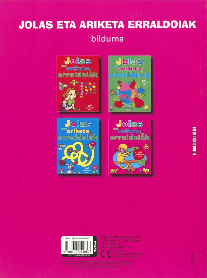 Jolas eta ariketa...