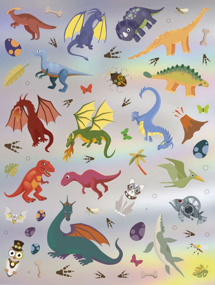 Dinosaurios, dragones y robots