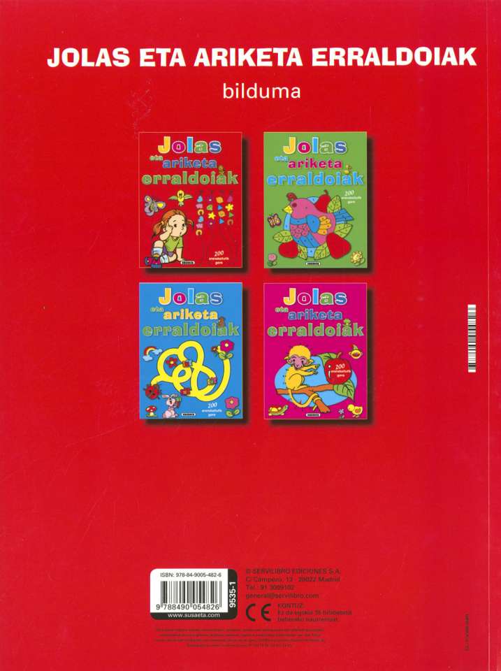 Jolas eta ariketa...