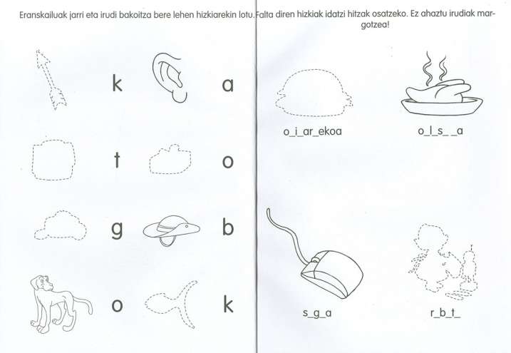 Jolas eta ariketa...