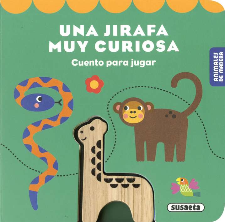 Una jirafa muy curiosa