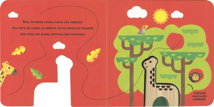 Una jirafa muy curiosa