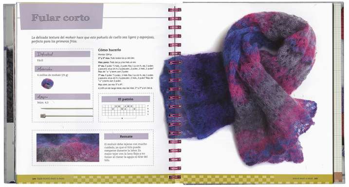 Tejer punto paso a paso