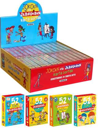 Jokoen eta jardueren karta...