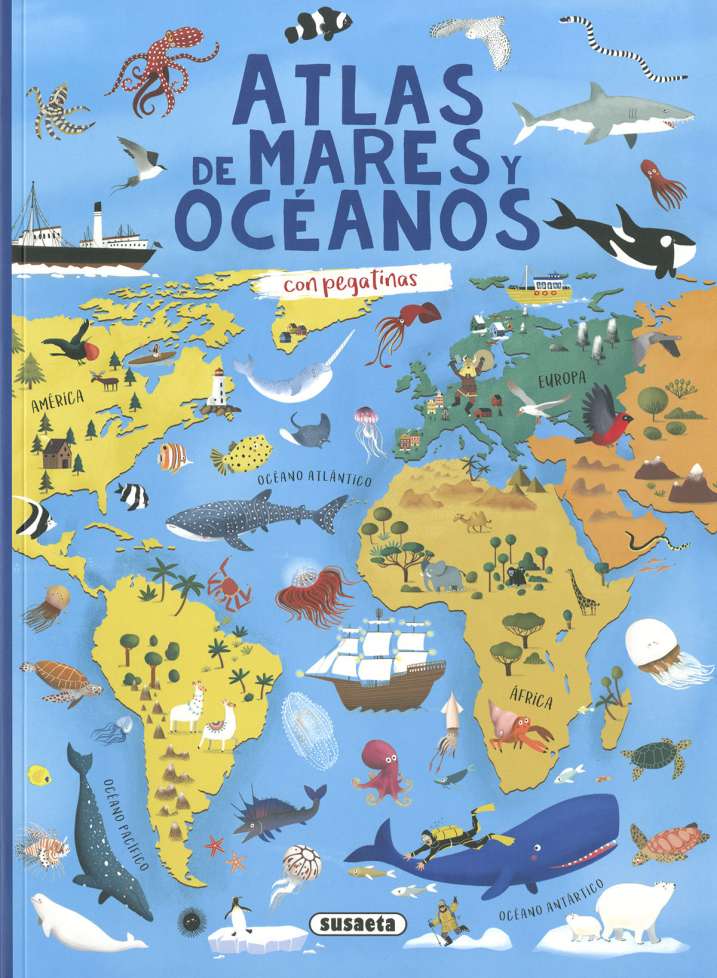 Atlas de mares y océanos...