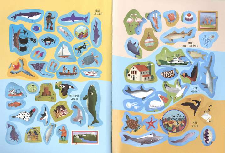 Atlas de mares y océanos...