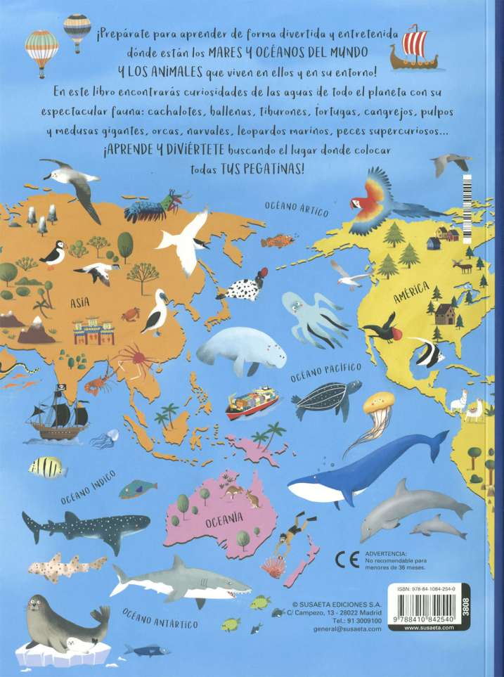 Atlas de mares y océanos...