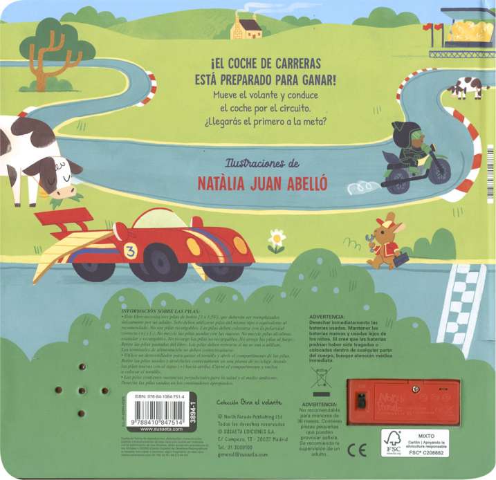 En marcha. Coche de carreras