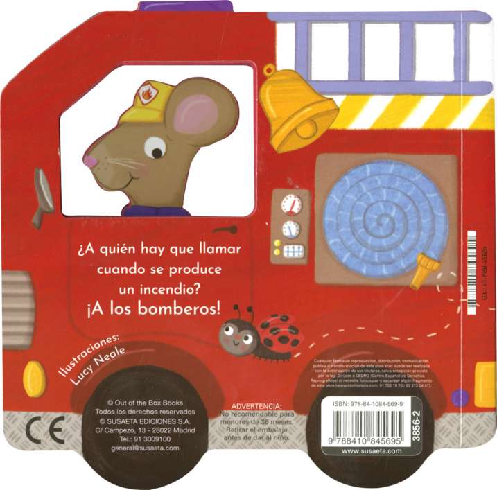 El camión de bomberos