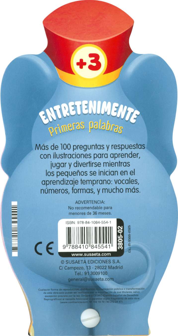 Primeras palabras (+ 3 años)