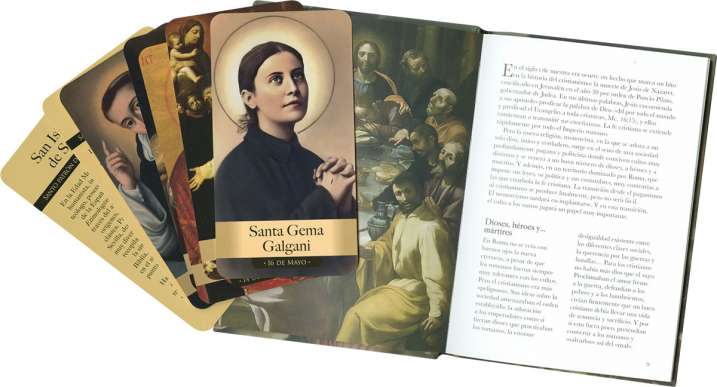 Baraja de los santos