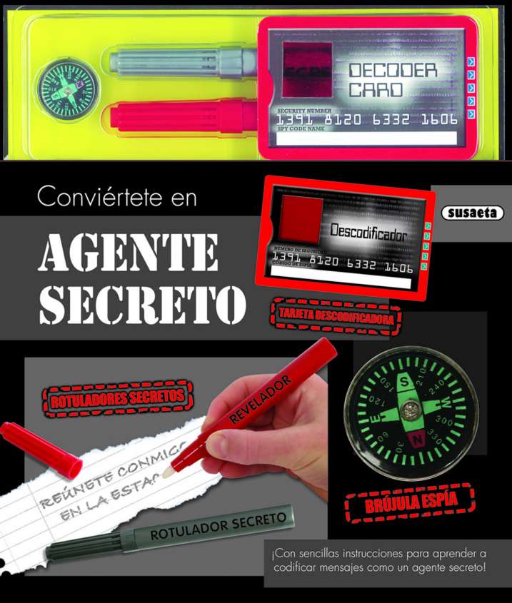 Conviértete en agente secreto