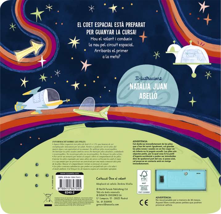 En marxa. Coet espacial