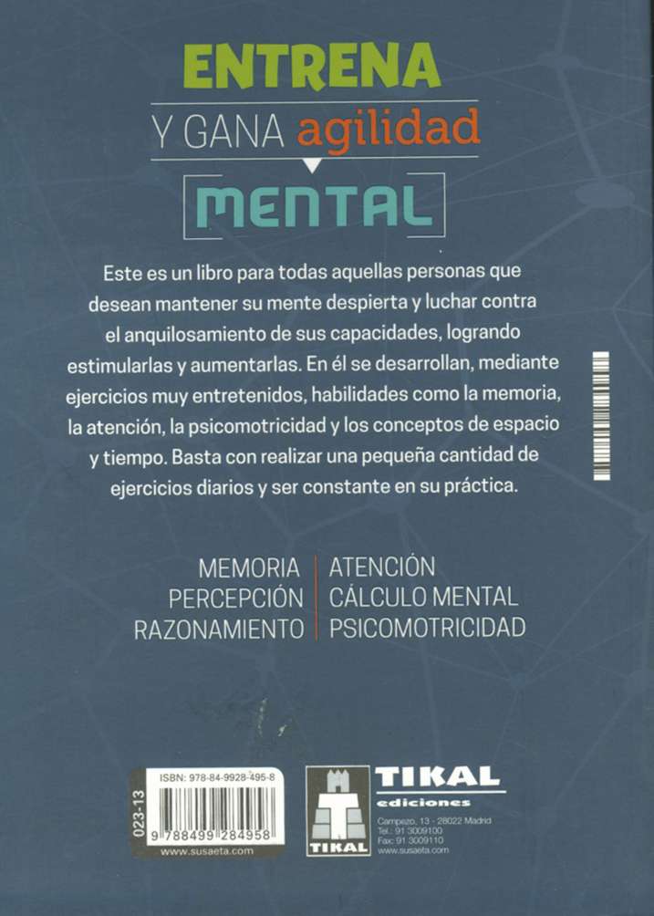 Entrena y gana agilidad mental