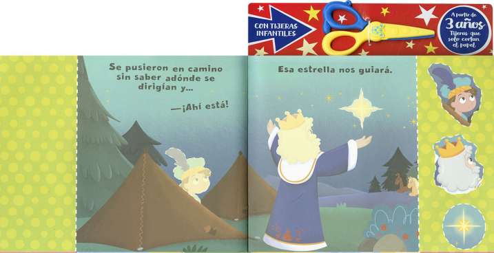 Recorta y pega Los Reyes Magos