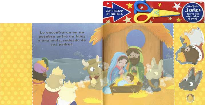 Recorta y pega Los Reyes Magos