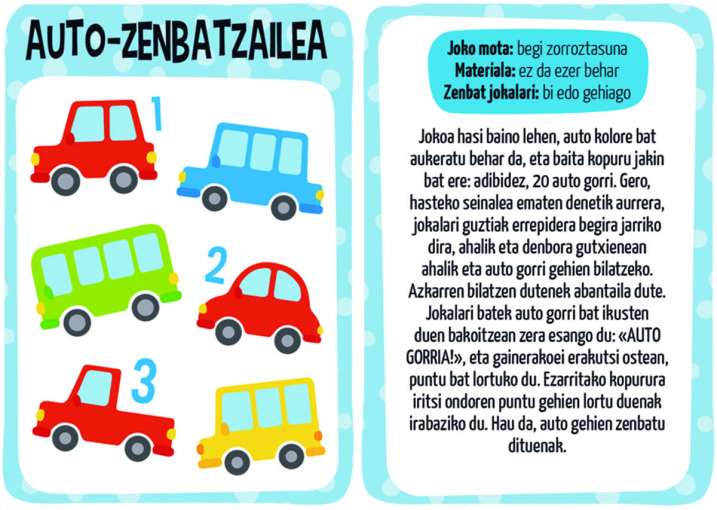 52 jarduera ondo pasatzeko