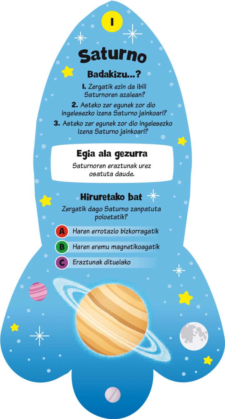 Eragin buruari eguzki sistema