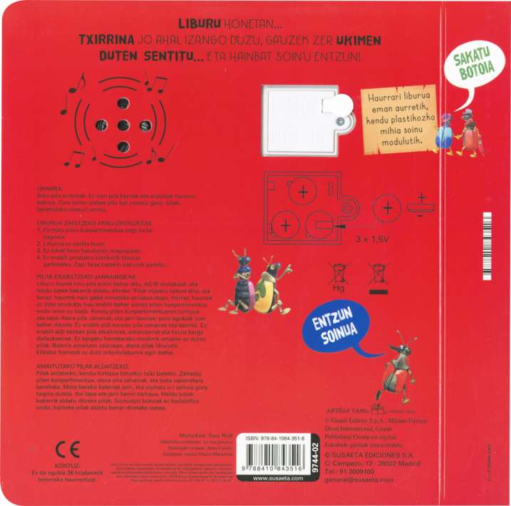 Ukitu, sentitu, entzun