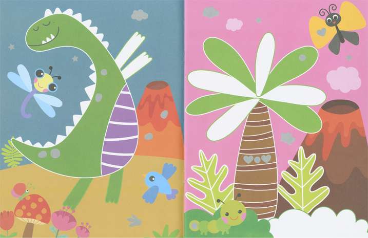 Dinosaurios brillantes