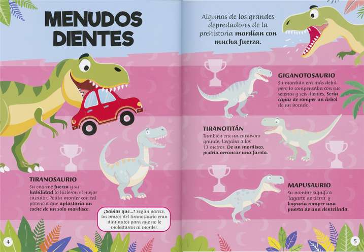 Dinosaurios de récord con...