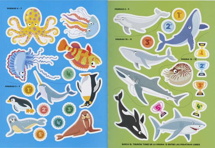 Animales marinos de récord...