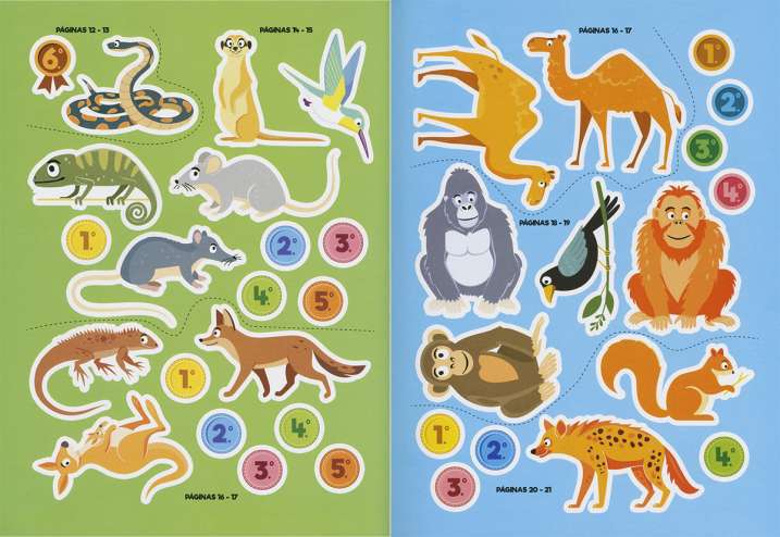 Animales salvajes de récord...