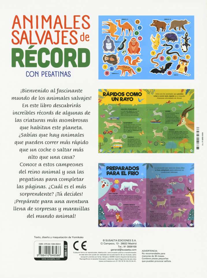 Animales salvajes de récord...