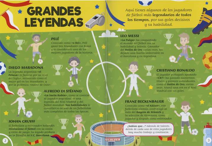 Fútbol de récord con pegatinas