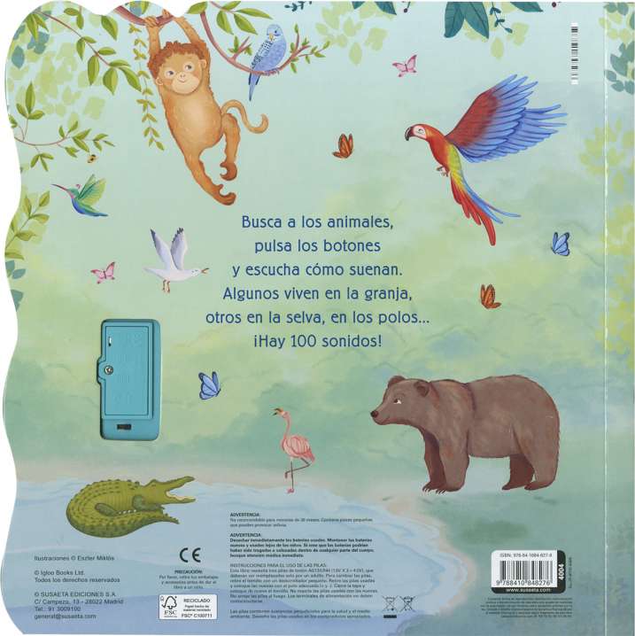 100 sonidos de animales