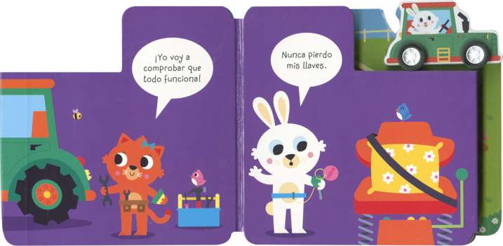 Conejito en la granja