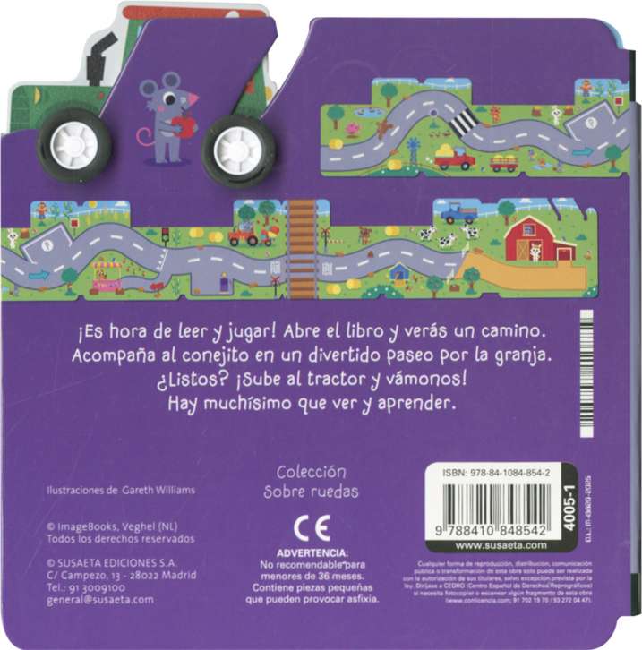 Conejito en la granja