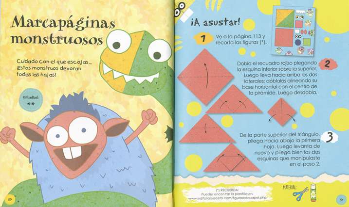 Primeras figuras con papel