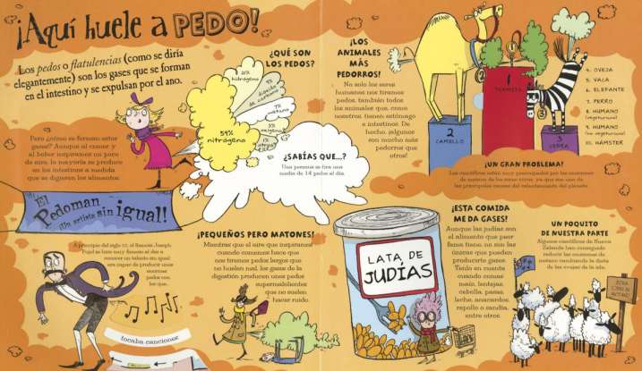 Las cosas ¡puaj! del cuerpo