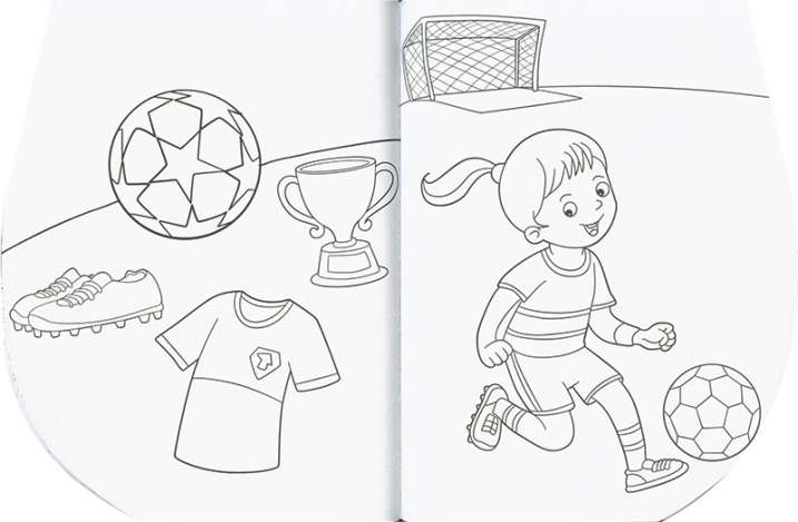Fútbol para colorear