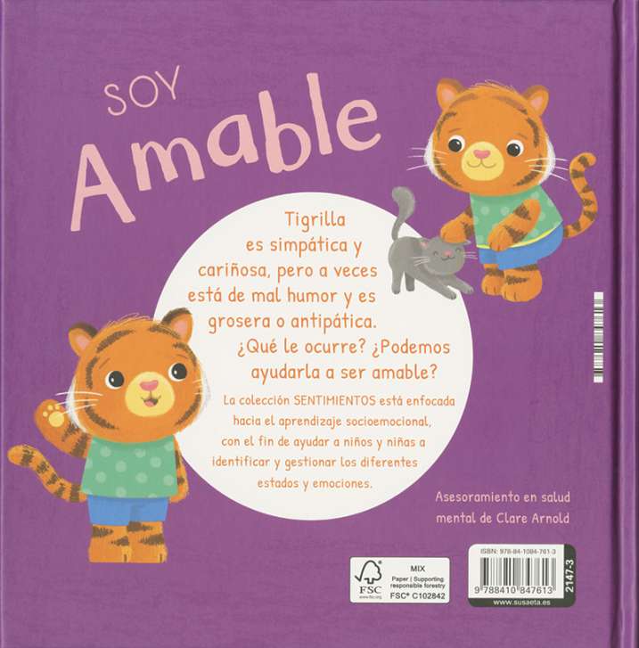 Soy amable ¡y no antipática!