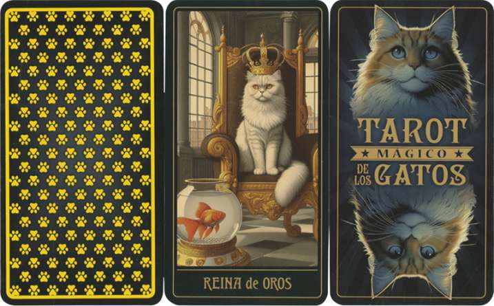 Tarot mágico de los gatos