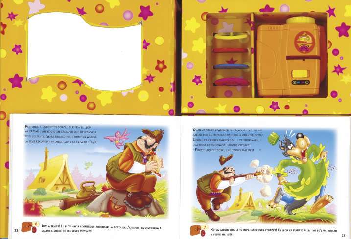 El meu primer projector. Llops