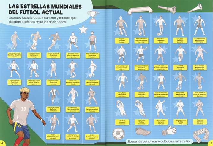 1.000 pegatinas de fútbol